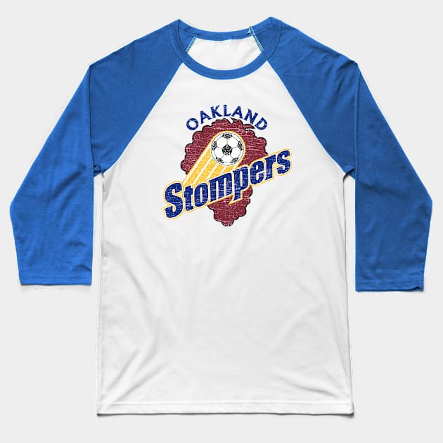 Oakland Stompers Vintage Baseball T-Shirt by zurcnami